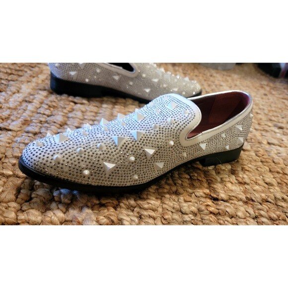 Alberto Fellini SPK24 Men Formal Slip-on Tuxedo Shoes Spiked Fashion 9.5 w box main image 16